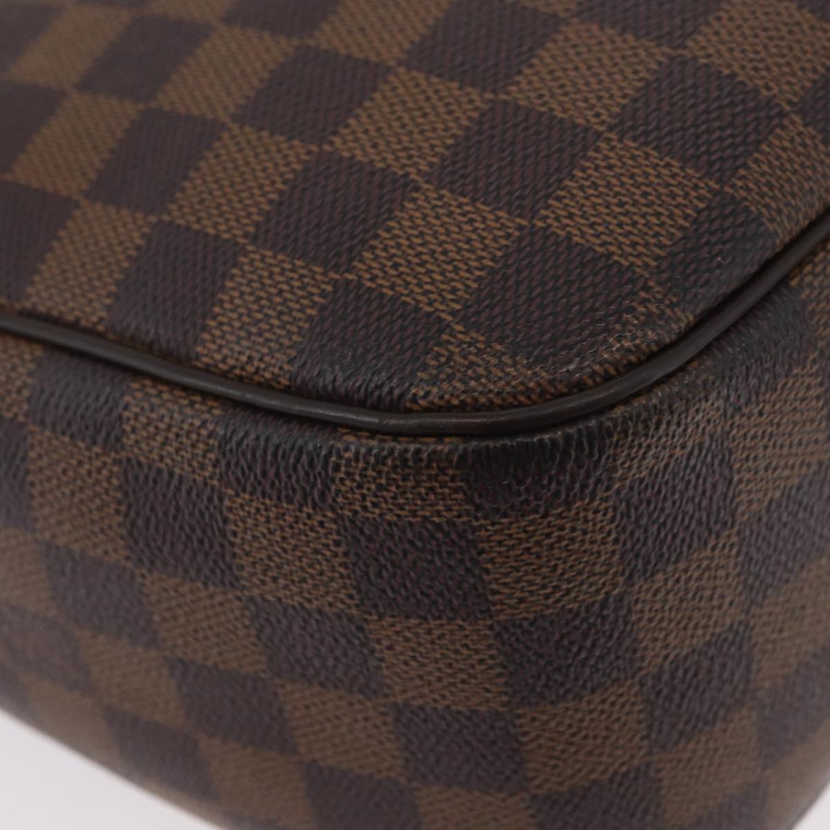 LOUIS VUITTON Damier Ebene Parioli PM Tote Bag N51123 LV Auth ka3348