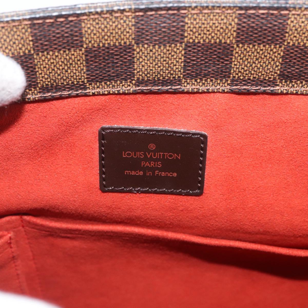 LOUIS VUITTON Damier Ebene Parioli PM Tote Bag N51123 LV Auth ka3348