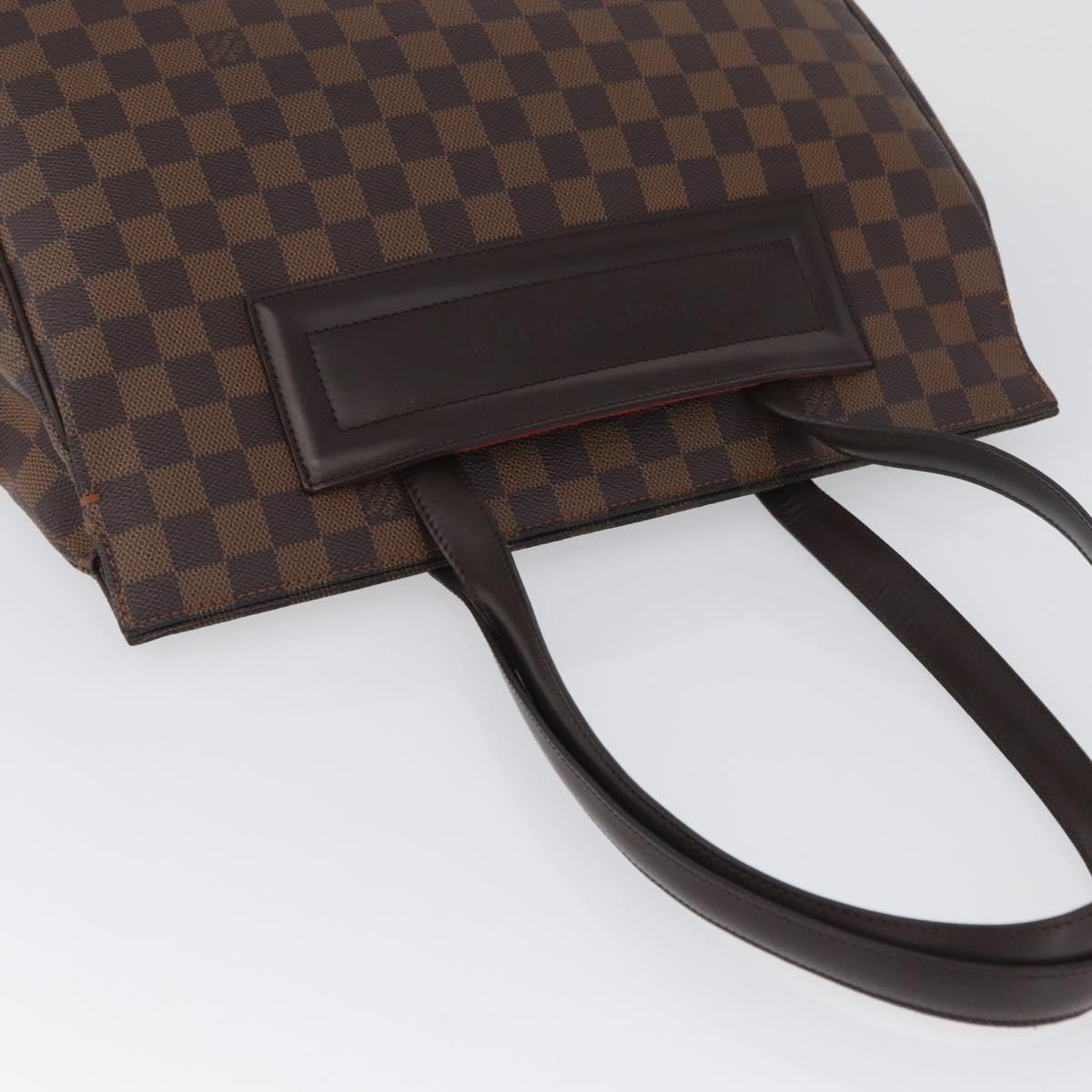 LOUIS VUITTON Damier Ebene Parioli PM Tote Bag N51123 LV Auth ka3348