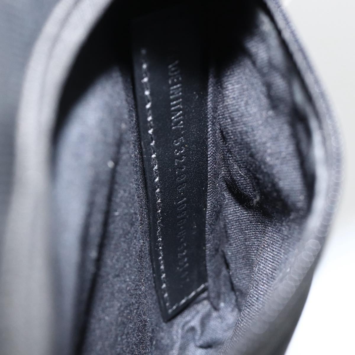 BALENCIAGA Shoulder Bag Nylon Black 532298 Auth ka3358