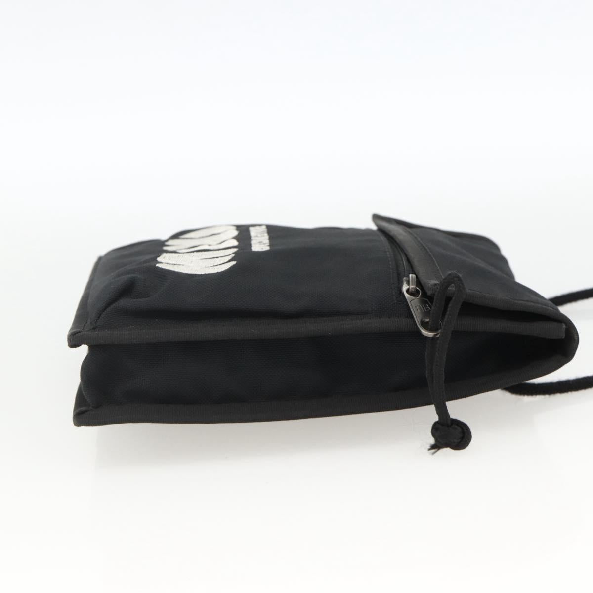 BALENCIAGA Shoulder Bag Nylon Black 532298 Auth ka3358