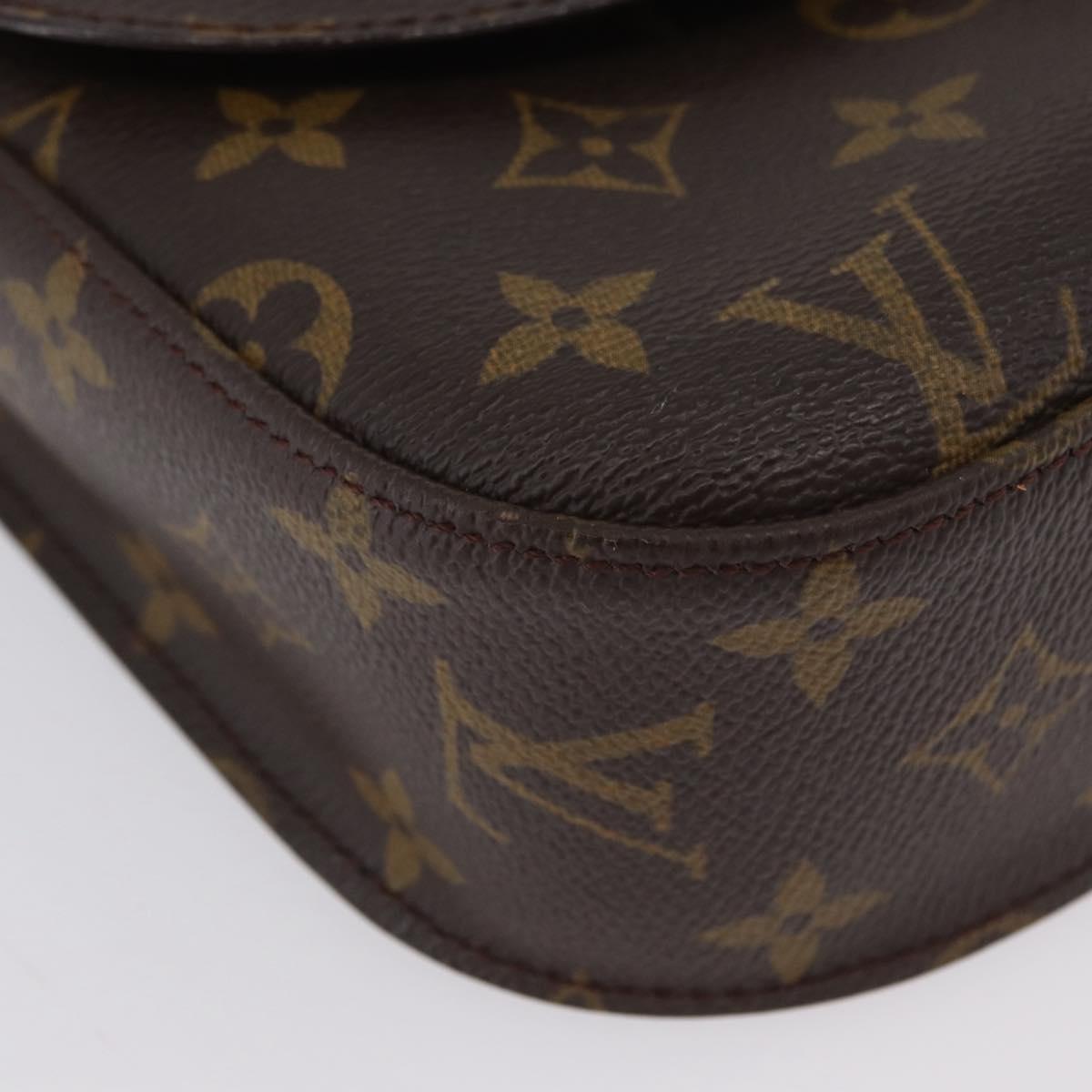 LOUIS VUITTON Monogram Saint Cloud GM Shoulder Bag M51242 LV Auth ka3361