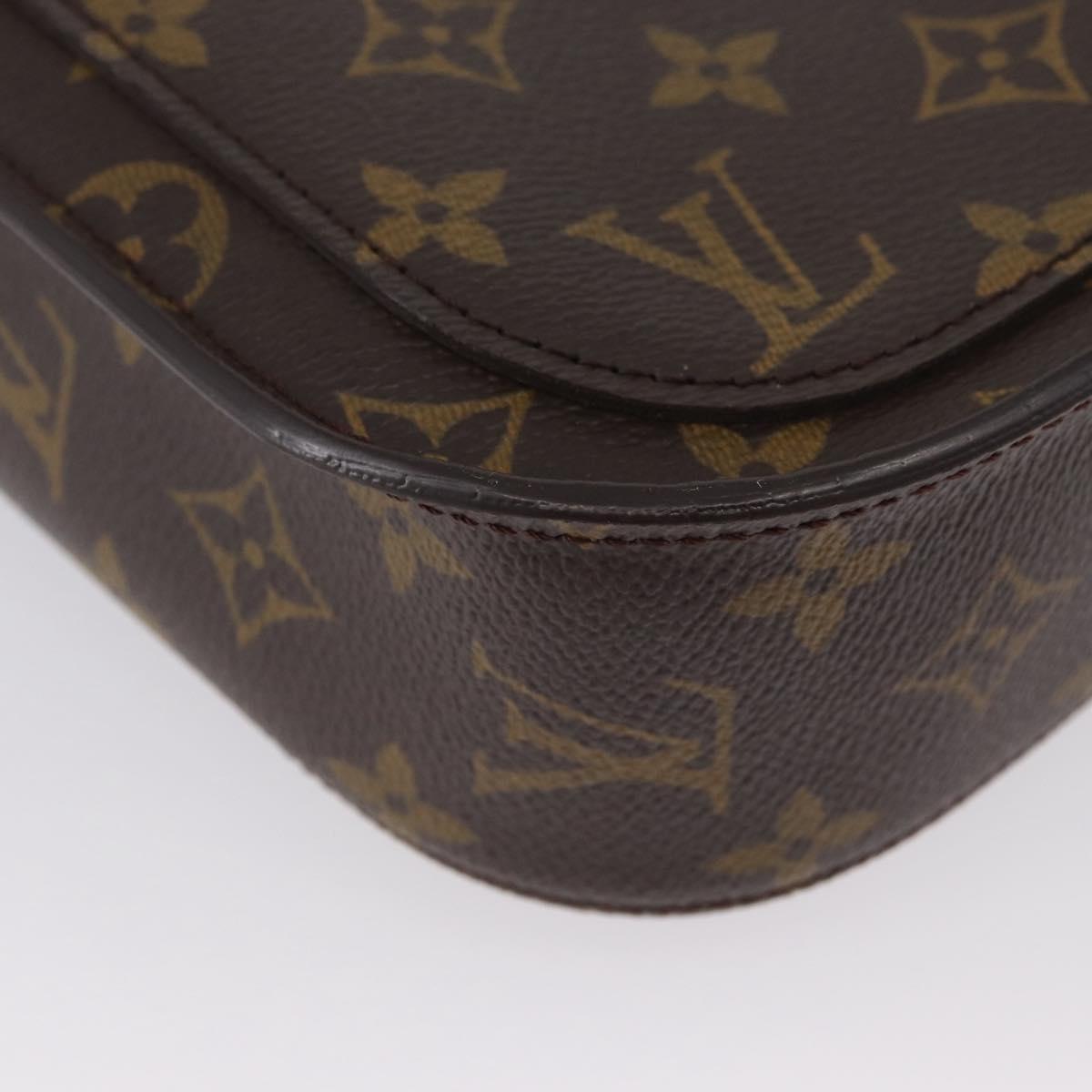 LOUIS VUITTON Monogram Saint Cloud GM Shoulder Bag M51242 LV Auth ka3361