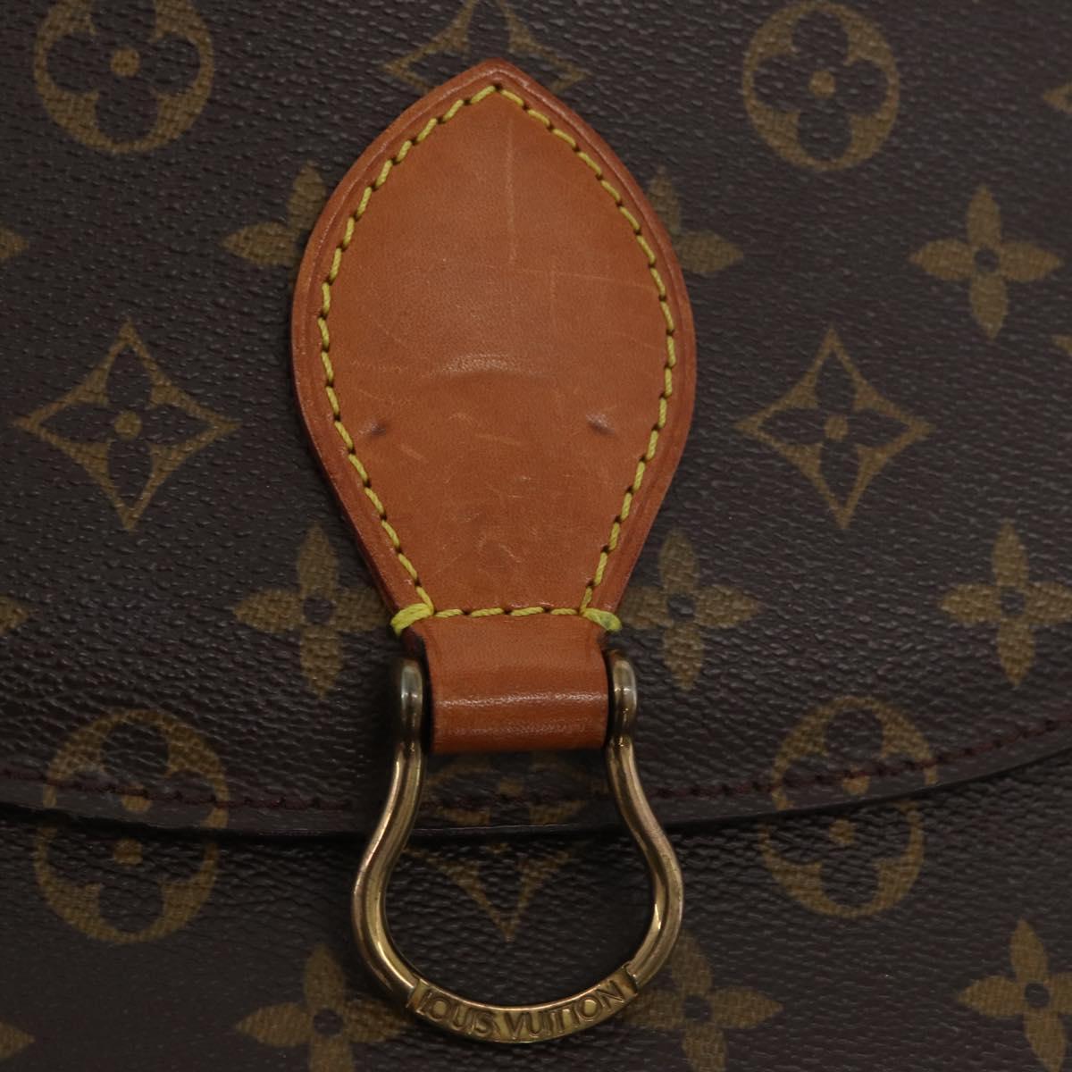 LOUIS VUITTON Monogram Saint Cloud GM Shoulder Bag M51242 LV Auth ka3361