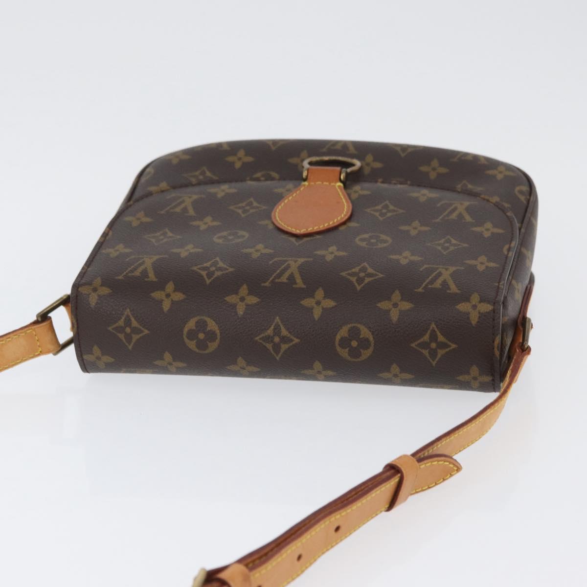 LOUIS VUITTON Monogram Saint Cloud GM Shoulder Bag M51242 LV Auth ka3361