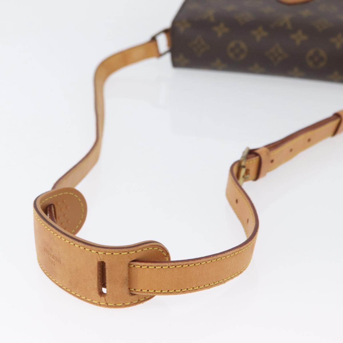 LOUIS VUITTON Monogram Saint Cloud GM Shoulder Bag M51242 LV Auth ka3361