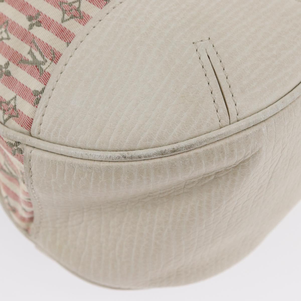 LOUIS VUITTON Mini Lin Marina GM Bag Croisette 2way Pink M95493 LV Auth ka3367A