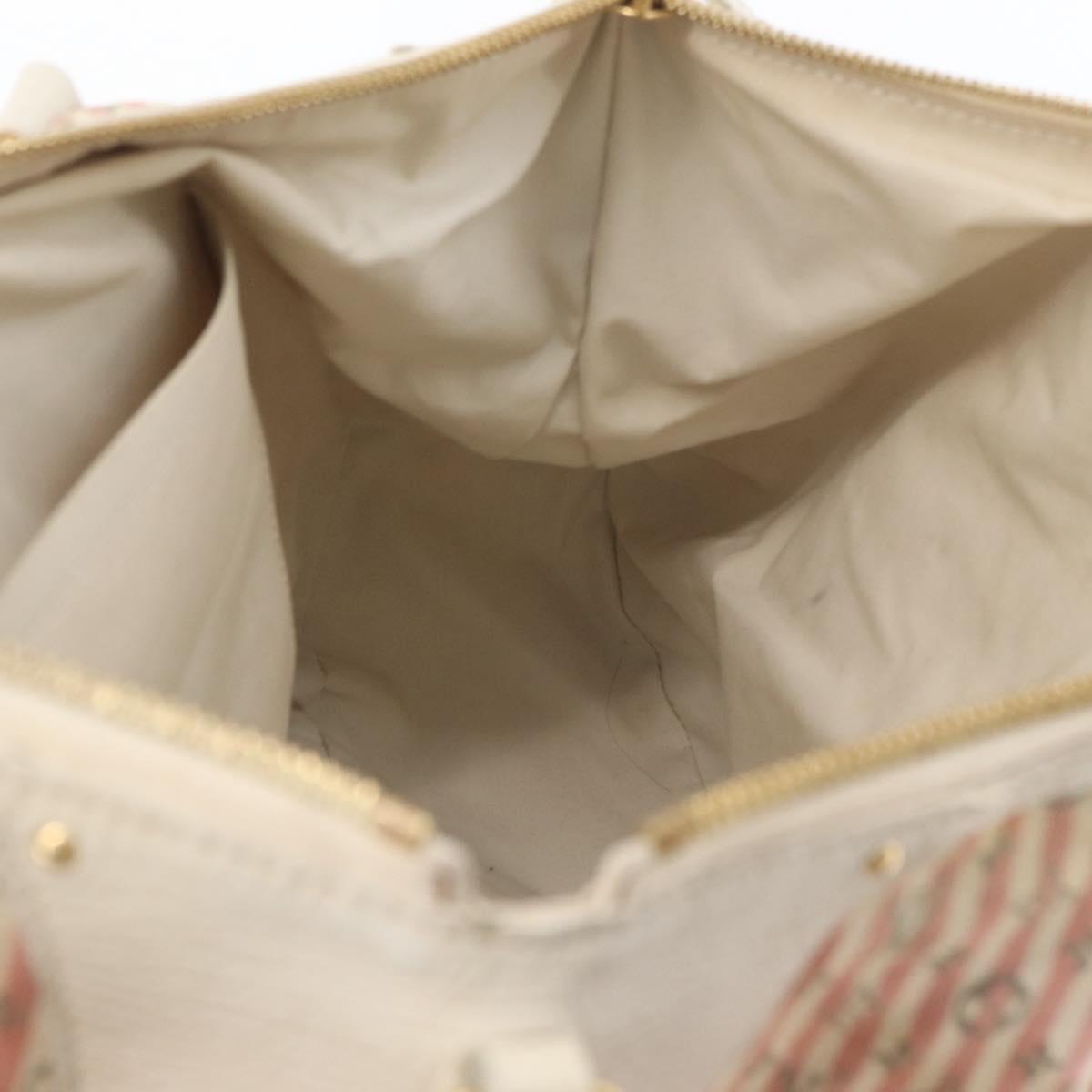 LOUIS VUITTON Mini Lin Marina GM Bag Croisette 2way Pink M95493 LV Auth ka3367A