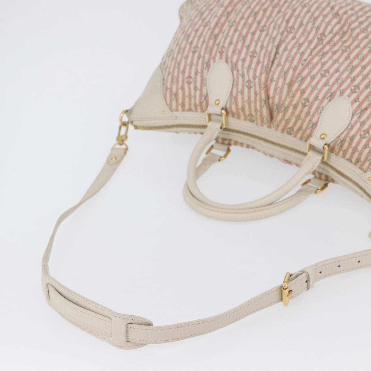 LOUIS VUITTON Mini Lin Marina GM Bag Croisette 2way Pink M95493 LV Auth ka3367A