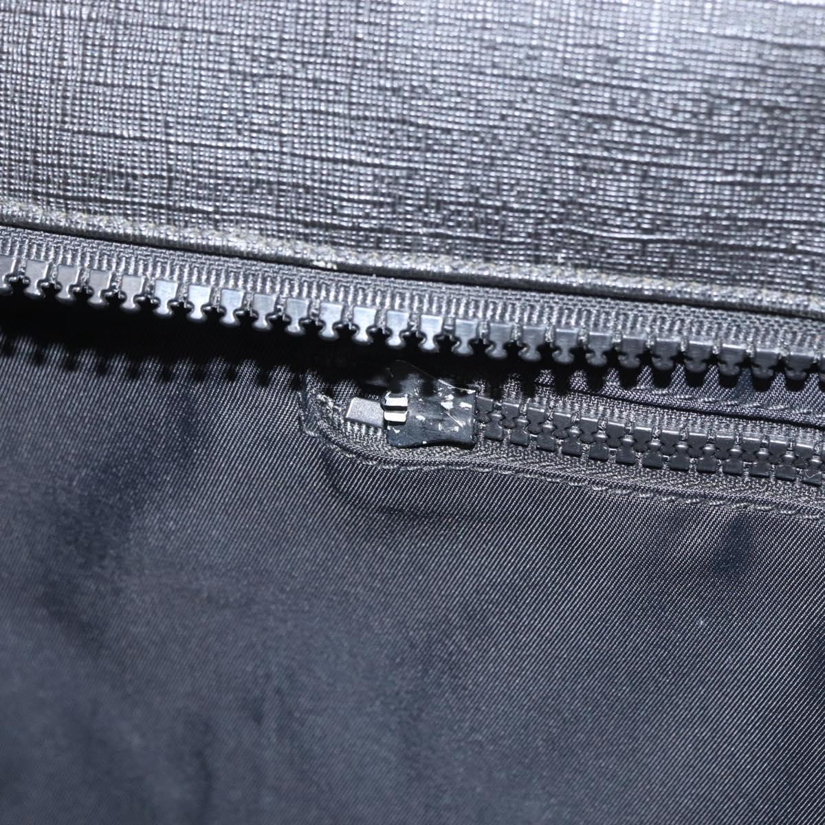 GUCCI Tote Bag PVC Black 162785 Auth ka3368