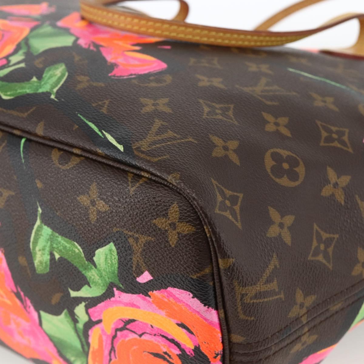 LOUIS VUITTON Monogram Rose Neverfull MM Tote Bag M48613 LV Auth ka3394SAV