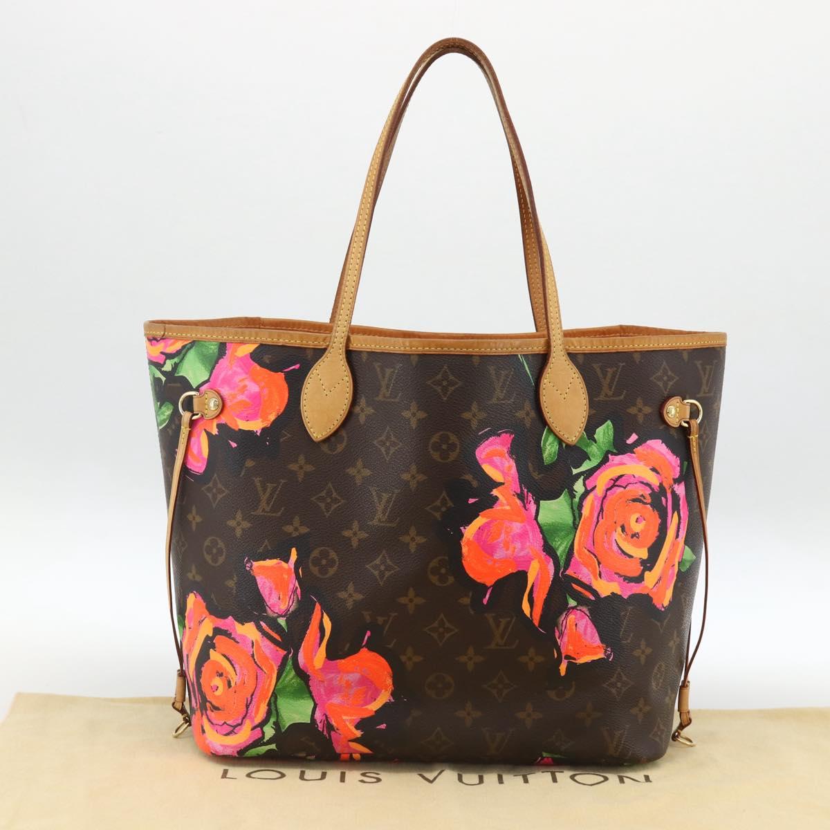 LOUIS VUITTON Monogram Rose Neverfull MM Tote Bag M48613 LV Auth ka3394SAV