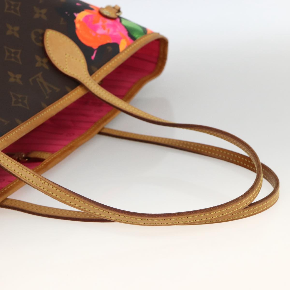 LOUIS VUITTON Monogram Rose Neverfull MM Tote Bag M48613 LV Auth ka3394SAV