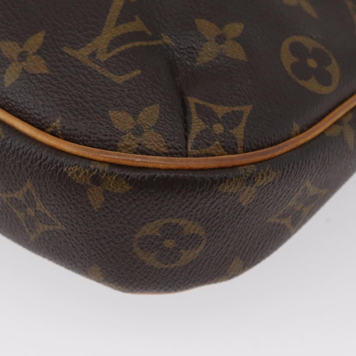 LOUIS VUITTON Monogram Odeon PM Shoulder Bag M56390 LV Auth ka3395A