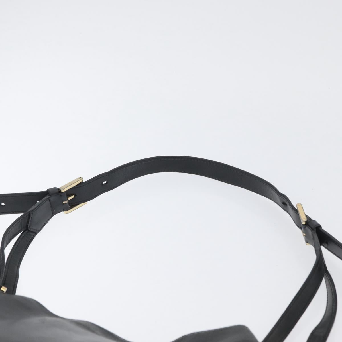 LOUIS VUITTON Epi Mandala MM Shoulder Bag Black M58892 LV Auth ka3396