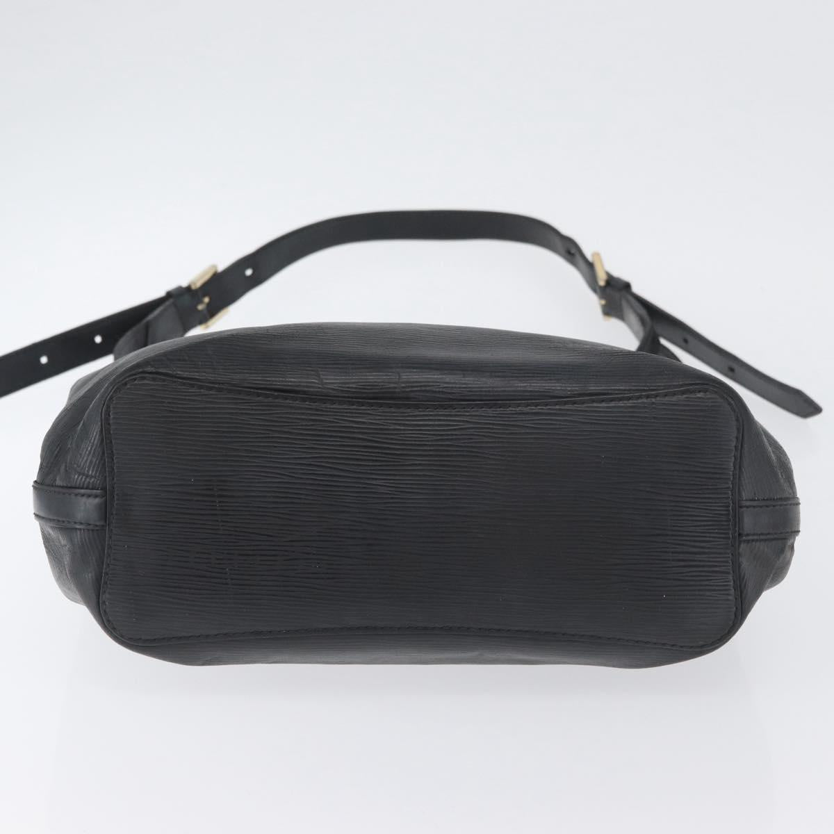 LOUIS VUITTON Epi Mandala MM Shoulder Bag Black M58892 LV Auth ka3396