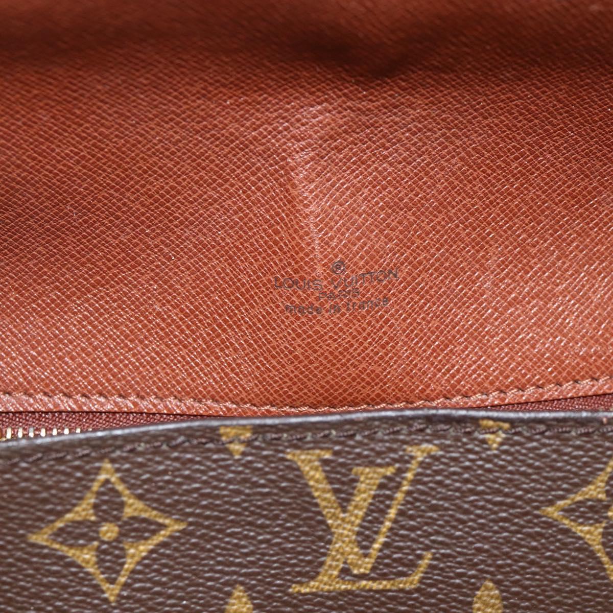 LOUIS VUITTON Monogram Saint Cloud GM Shoulder Bag M51242 LV Auth ka3400A