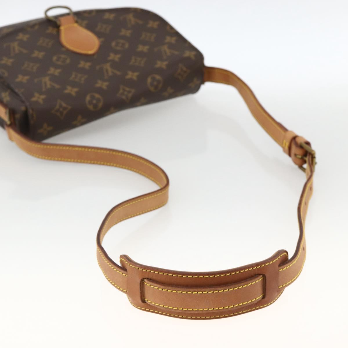 LOUIS VUITTON Monogram Saint Cloud GM Shoulder Bag M51242 LV Auth ka3400A