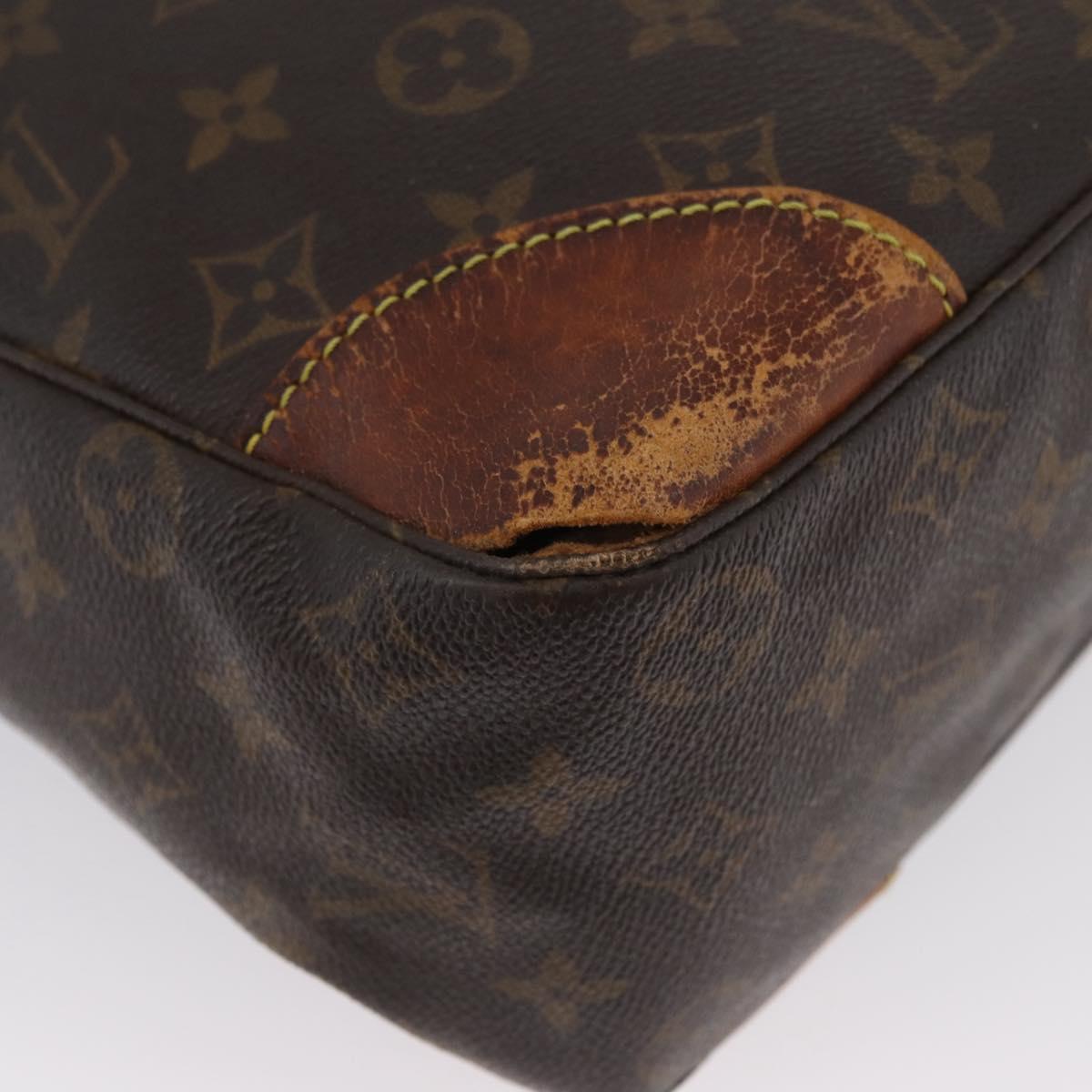 LOUIS VUITTON Monogram Boulogne 35 Shoulder Bag M51260 LV Auth ka3410