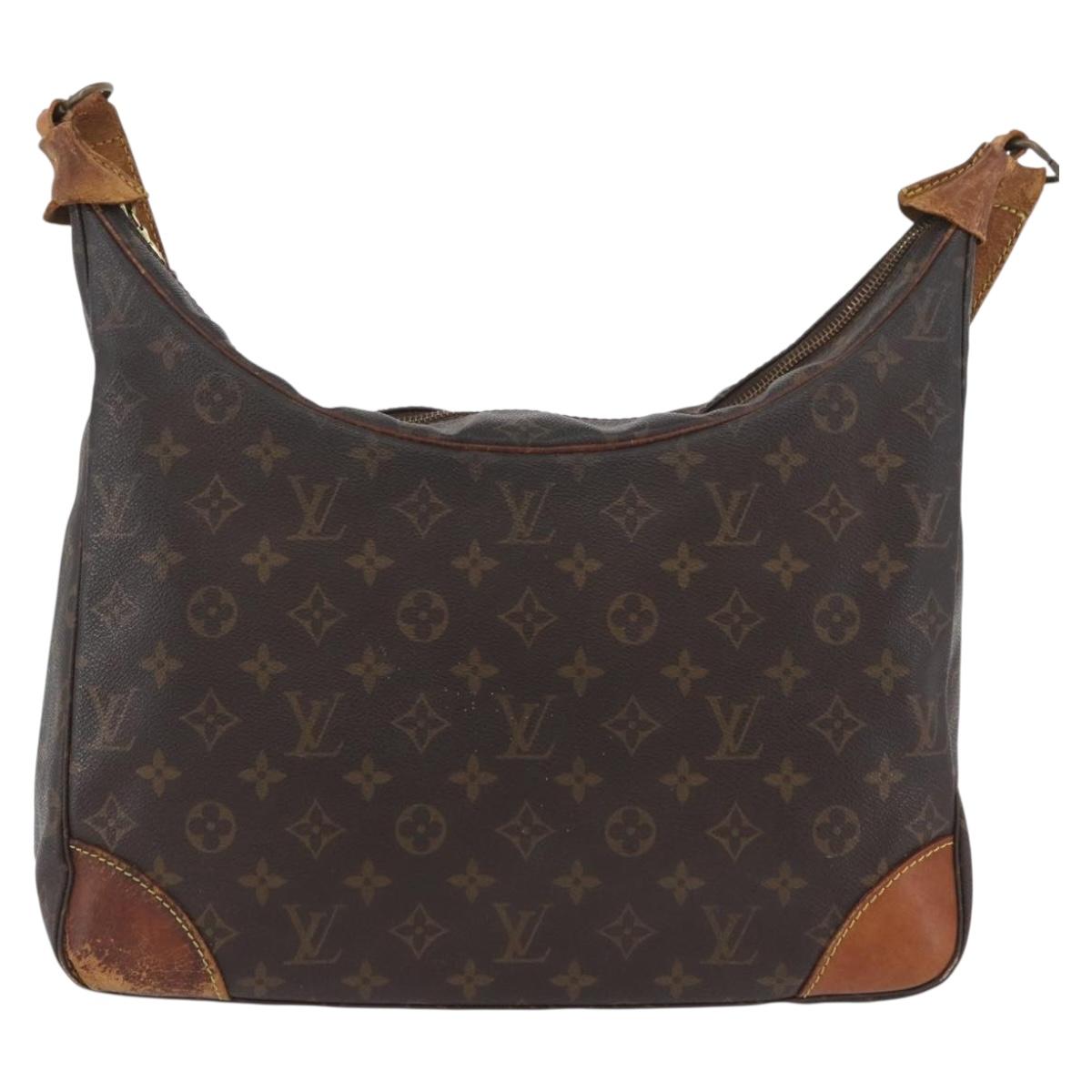 LOUIS VUITTON Monogram Boulogne 35 Shoulder Bag M51260 LV Auth ka3410