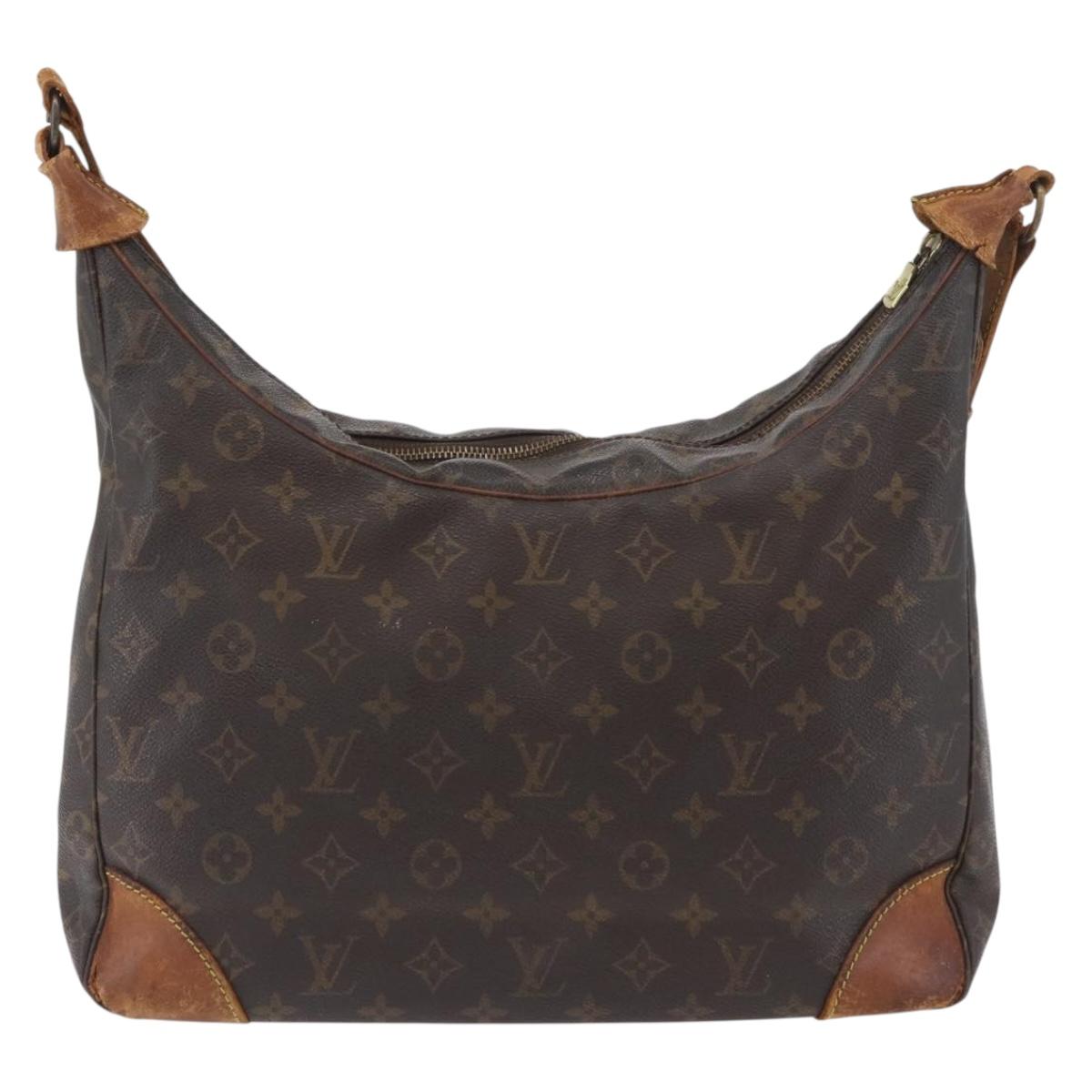 LOUIS VUITTON Monogram Boulogne 35 Shoulder Bag M51260 LV Auth ka3410