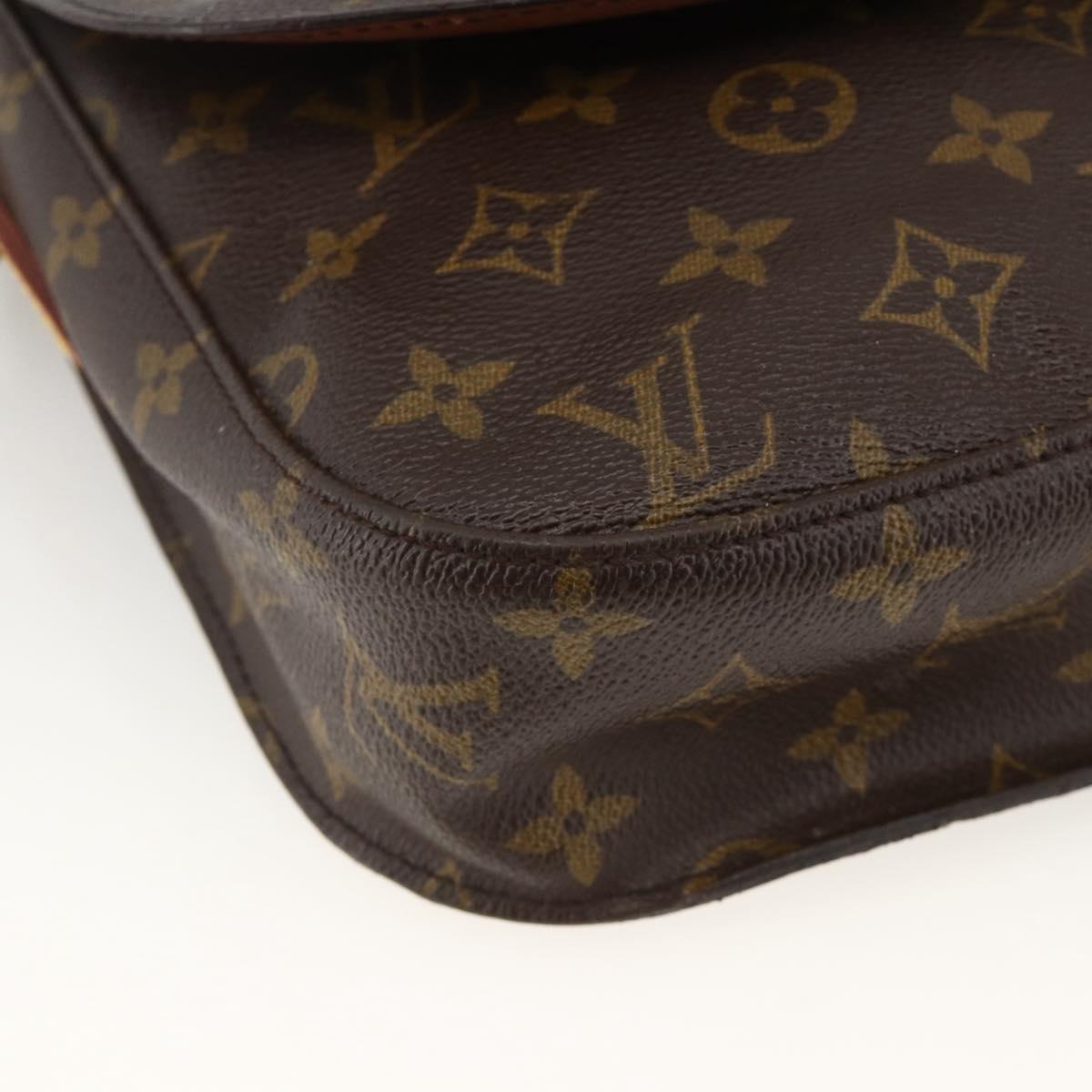 LOUIS VUITTON Monogram Saint Cloud GM Shoulder Bag M51242 LV Auth ka3414