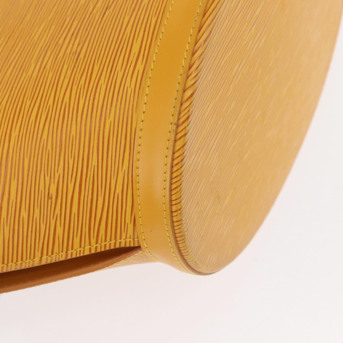 LOUIS VUITTON Epi Saint Jacques Shopping Shoulder Bag Yellow M52269 Auth ka342