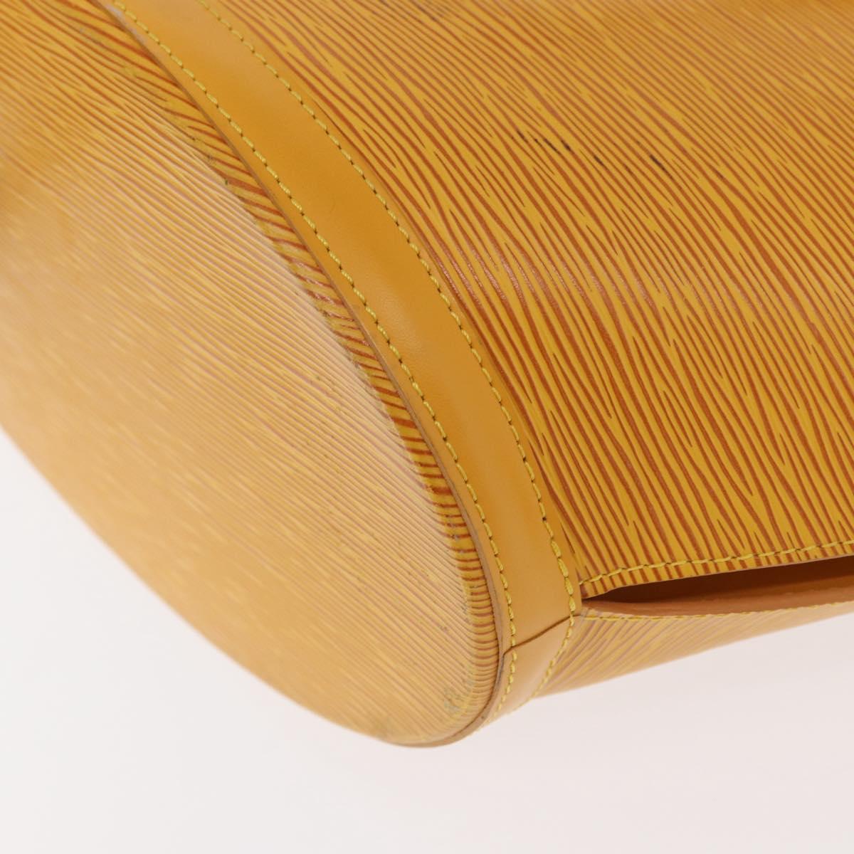 LOUIS VUITTON Epi Saint Jacques Shopping Shoulder Bag Yellow M52269 Auth ka342