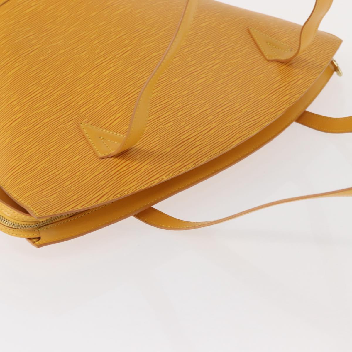 LOUIS VUITTON Epi Saint Jacques Shopping Shoulder Bag Yellow M52269 Auth ka342