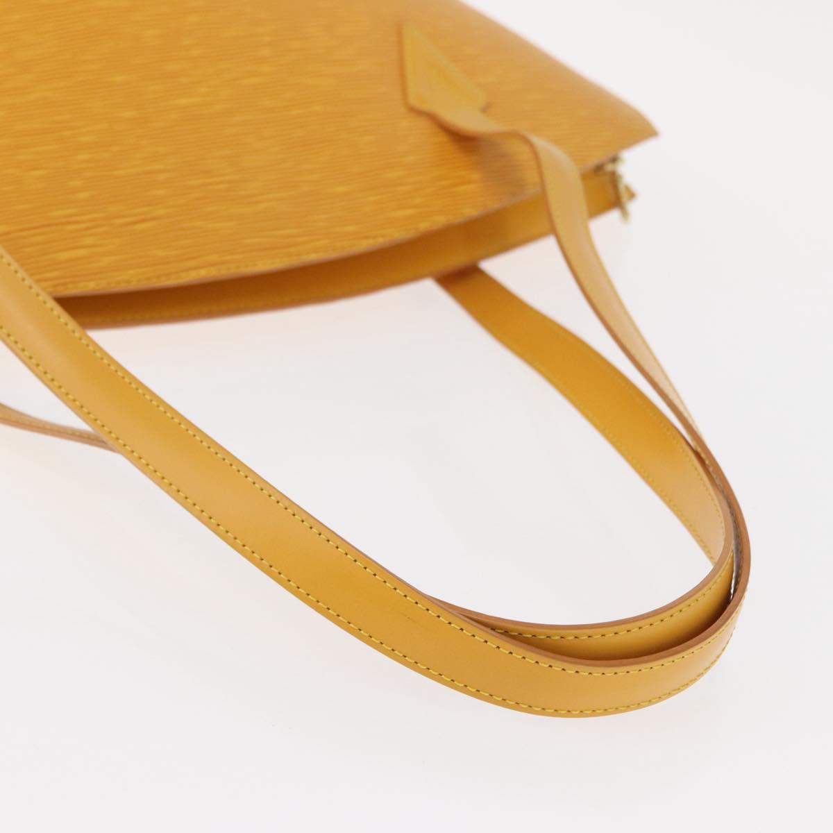 LOUIS VUITTON Epi Saint Jacques Shopping Shoulder Bag Yellow M52269 Auth ka342