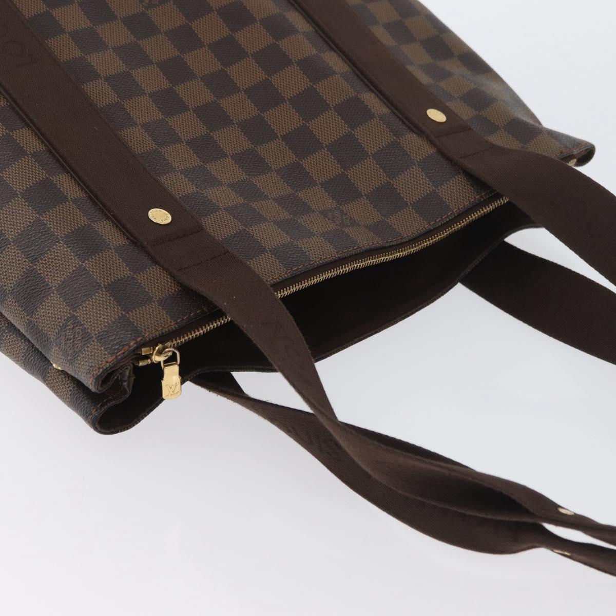 LOUIS VUITTON Damier Ebene Kababobur Tote Bag N52006 LV Auth ka3434