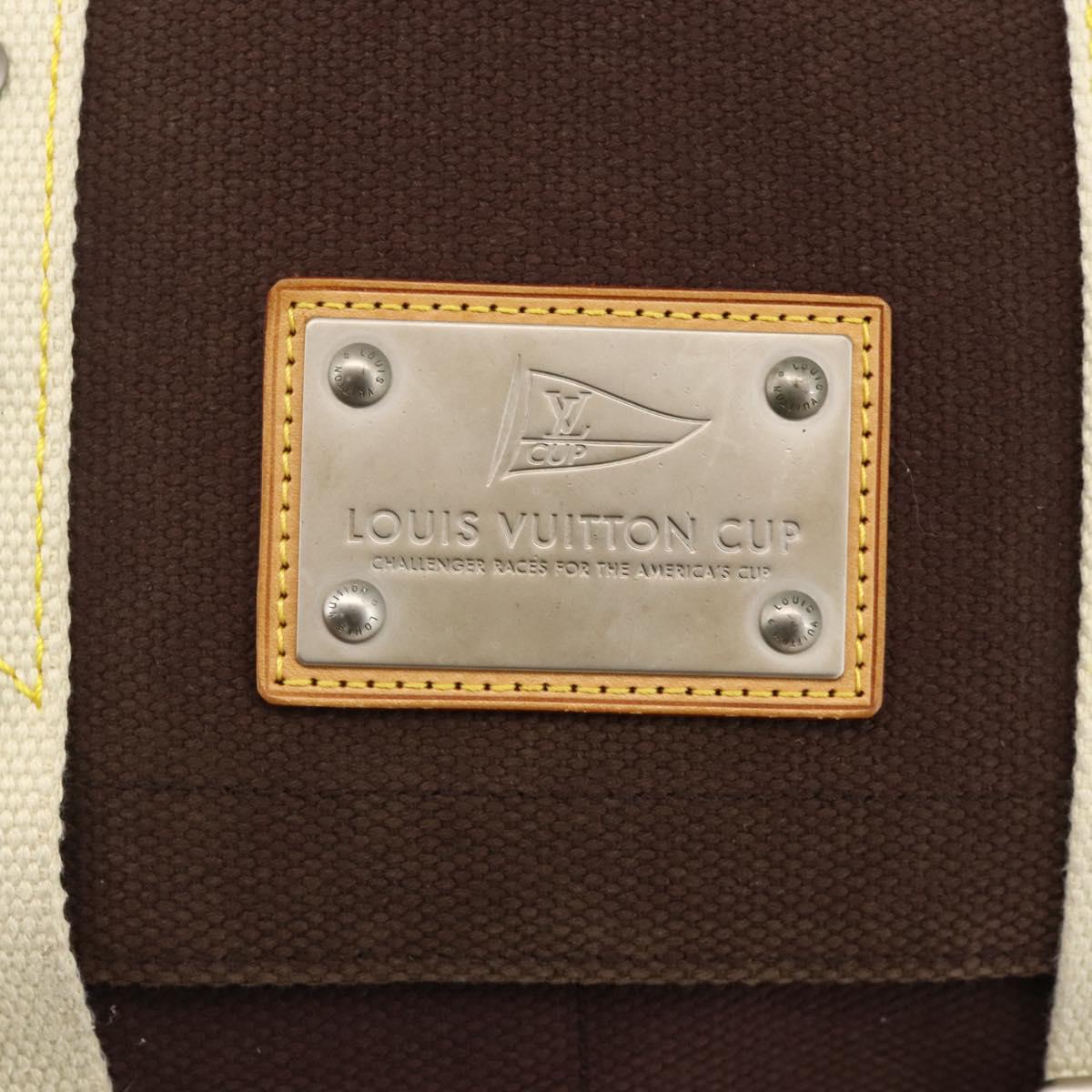 LOUIS VUITTON Antigua Buzzus PM Shoulder Bag Brown M40080 LV Auth ka3449A