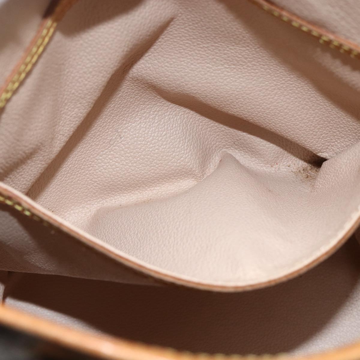 LOUIS VUITTON Monogram Bucket PM Shoulder Bag M42238 LV Auth ka345