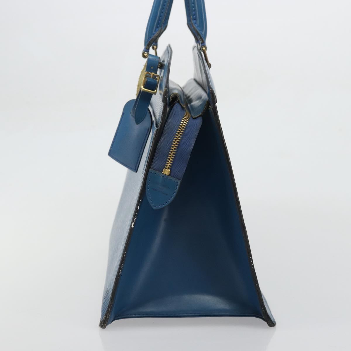 LOUIS VUITTON Epi Riviera Hand Bag Blue M48185 LV Auth ka3458