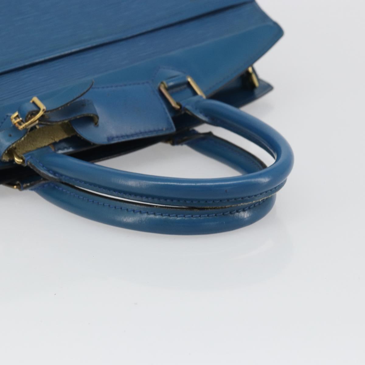 LOUIS VUITTON Epi Riviera Hand Bag Blue M48185 LV Auth ka3458