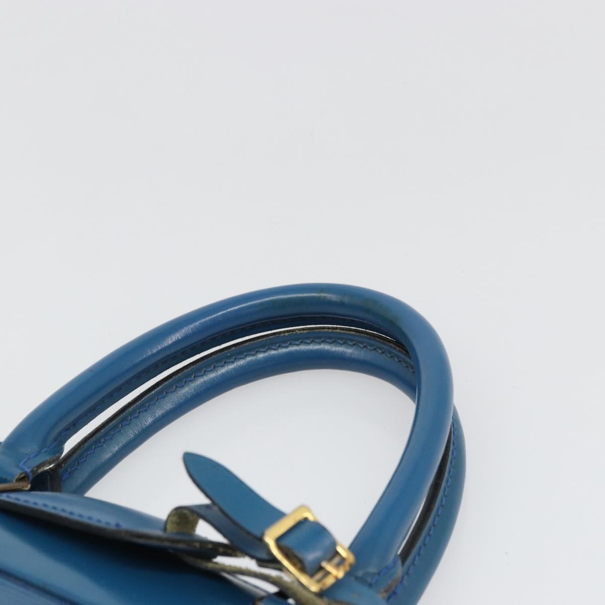 LOUIS VUITTON Epi Riviera Hand Bag Blue M48185 LV Auth ka3458