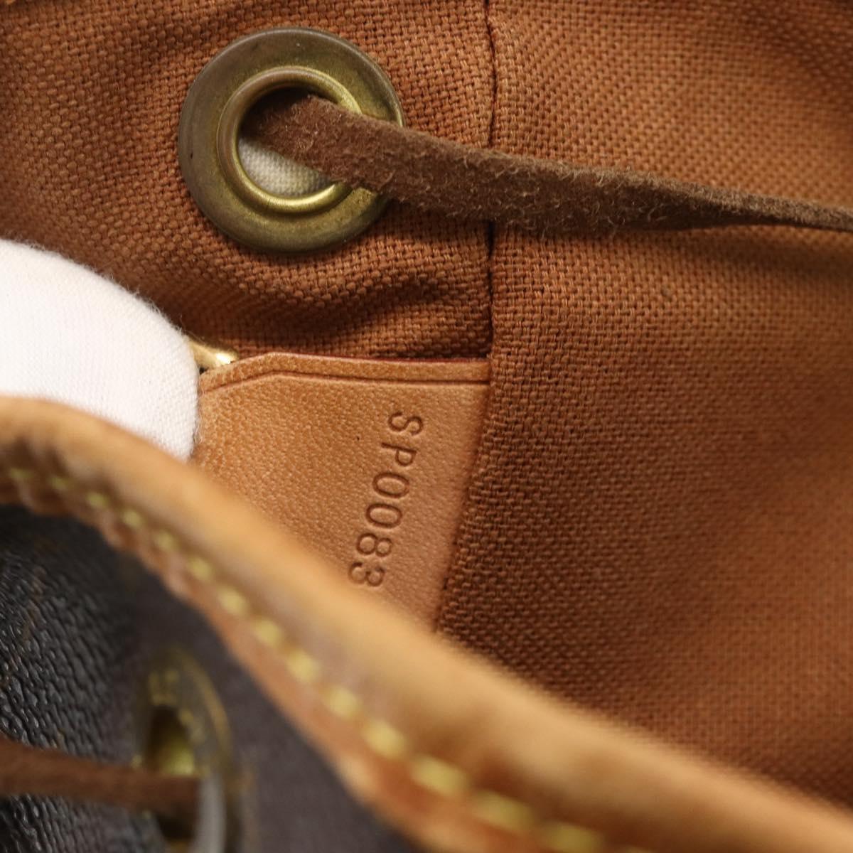 LOUIS VUITTON Monogram Montsouris MM Backpack M51136 LV Auth ka3465
