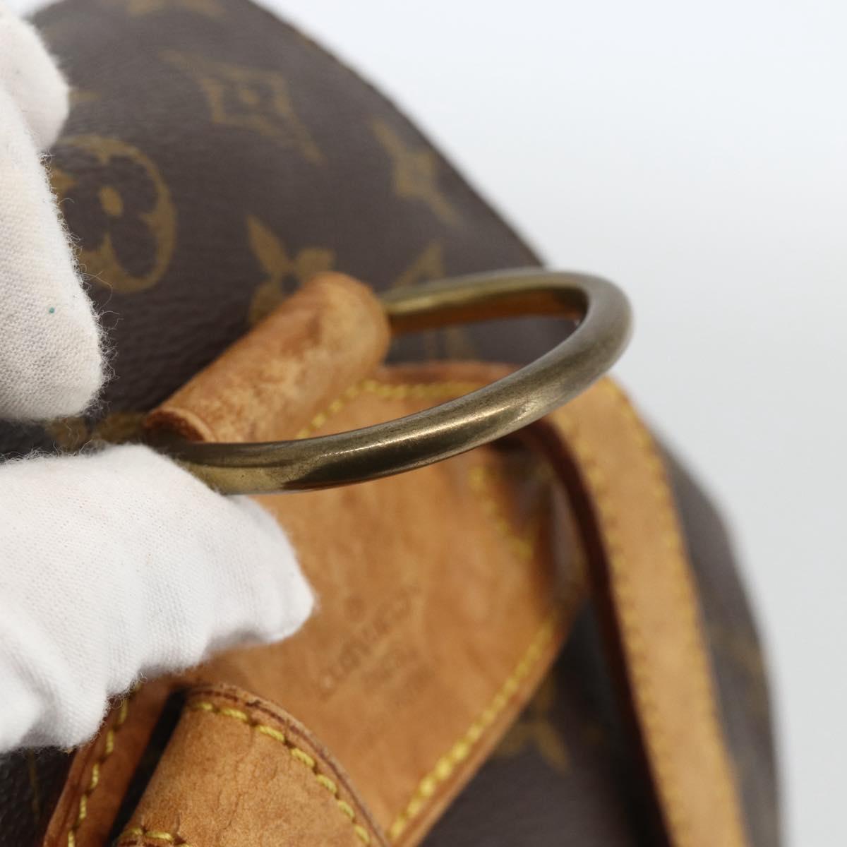 LOUIS VUITTON Monogram Montsouris MM Backpack M51136 LV Auth ka3465
