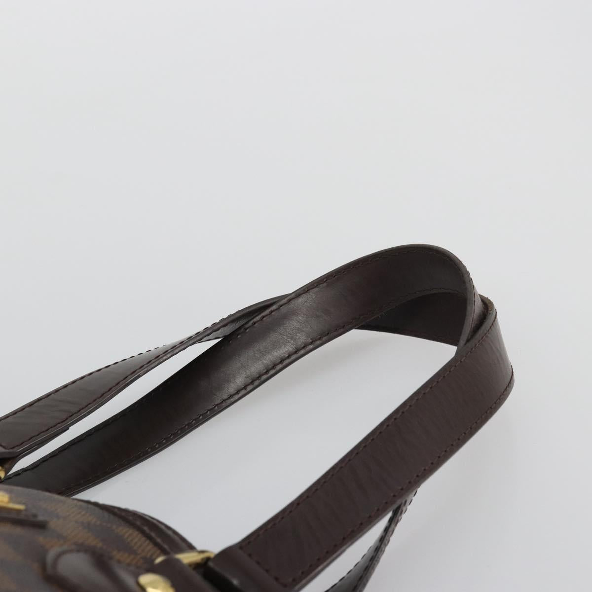 LOUIS VUITTON Damier Ebene Hampstead PM Tote Bag N51205 LV Auth ka3471