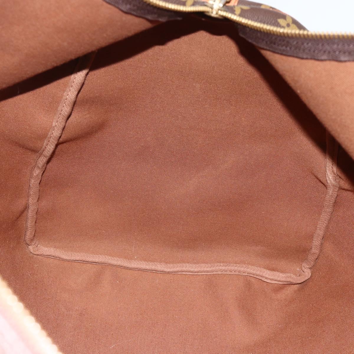 LOUIS VUITTON Monogram Keepall 60 Boston Bag M41422 LV Auth ka3479