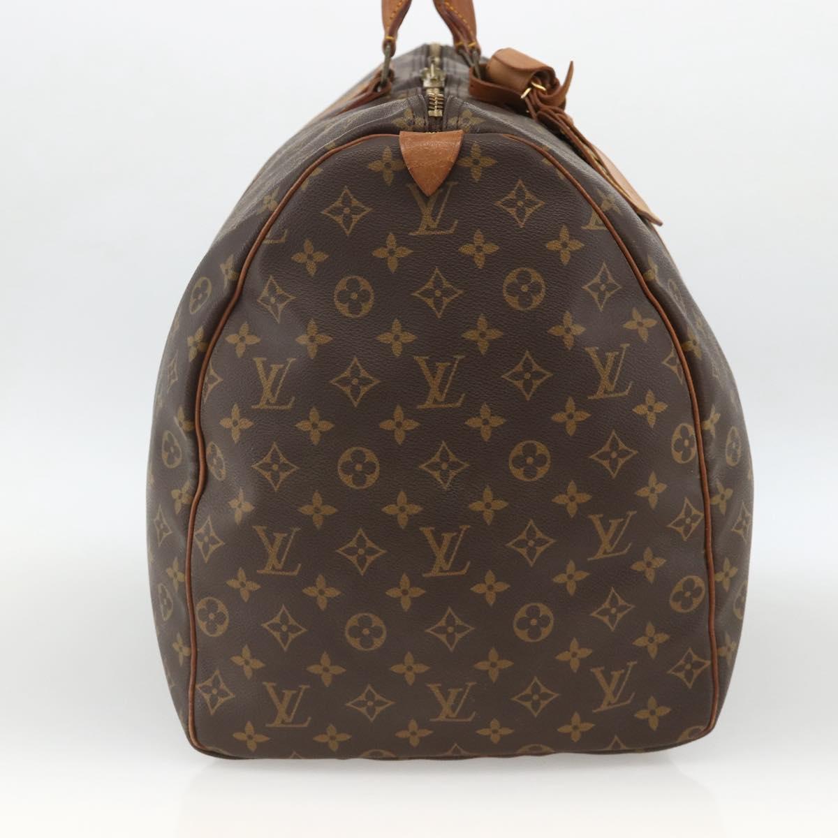 LOUIS VUITTON Monogram Keepall 60 Boston Bag M41422 LV Auth ka3479
