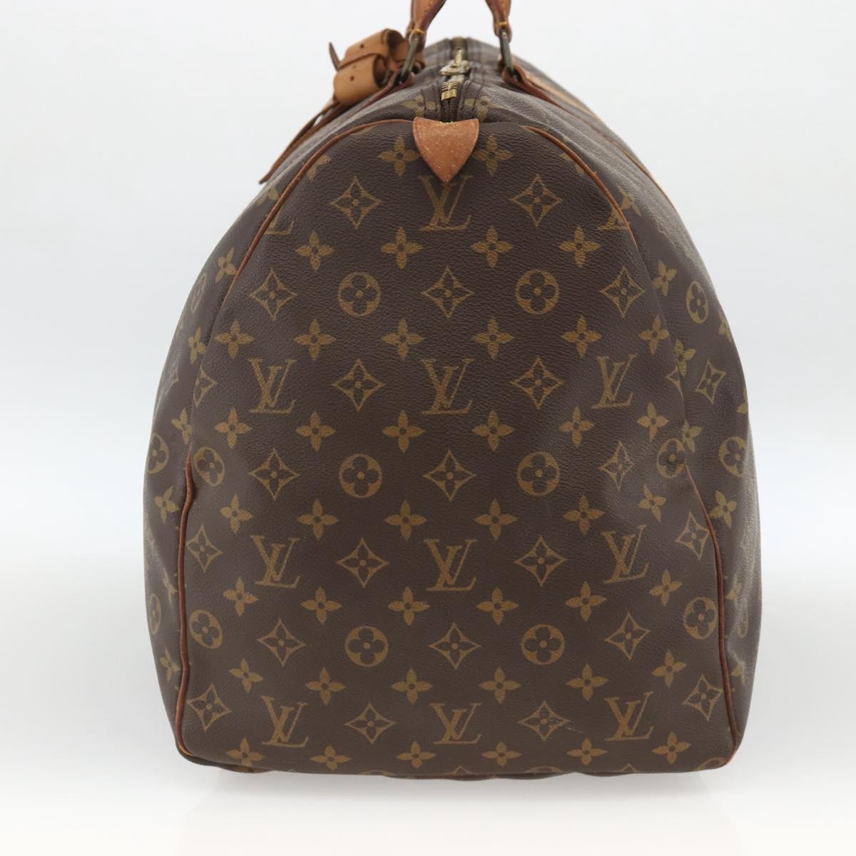 LOUIS VUITTON Monogram Keepall 60 Boston Bag M41422 LV Auth ka3479