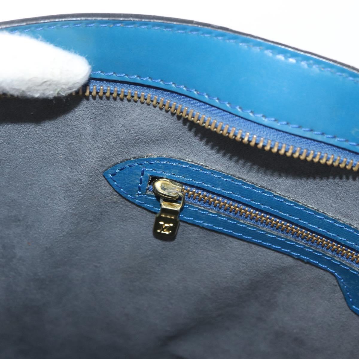 LOUIS VUITTON Epi Saint Jacques Shopping Shoulder Bag Blue M52275 LV Auth ka3488