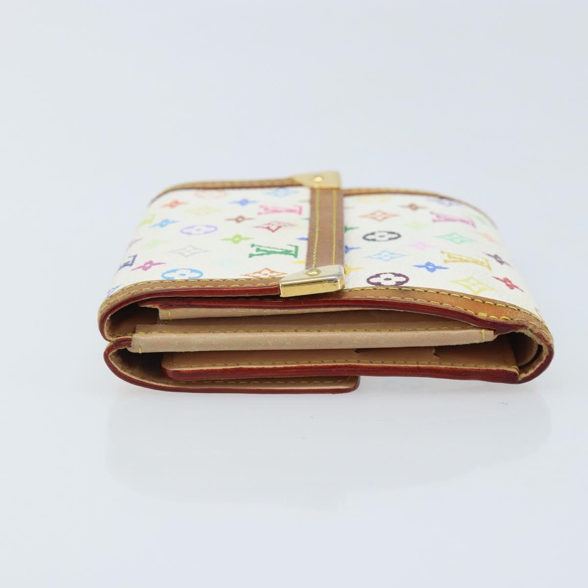 LOUIS VUITTON Multicolor Porte Monnaie Billets Cartes Credit M92983 Auth ka3494