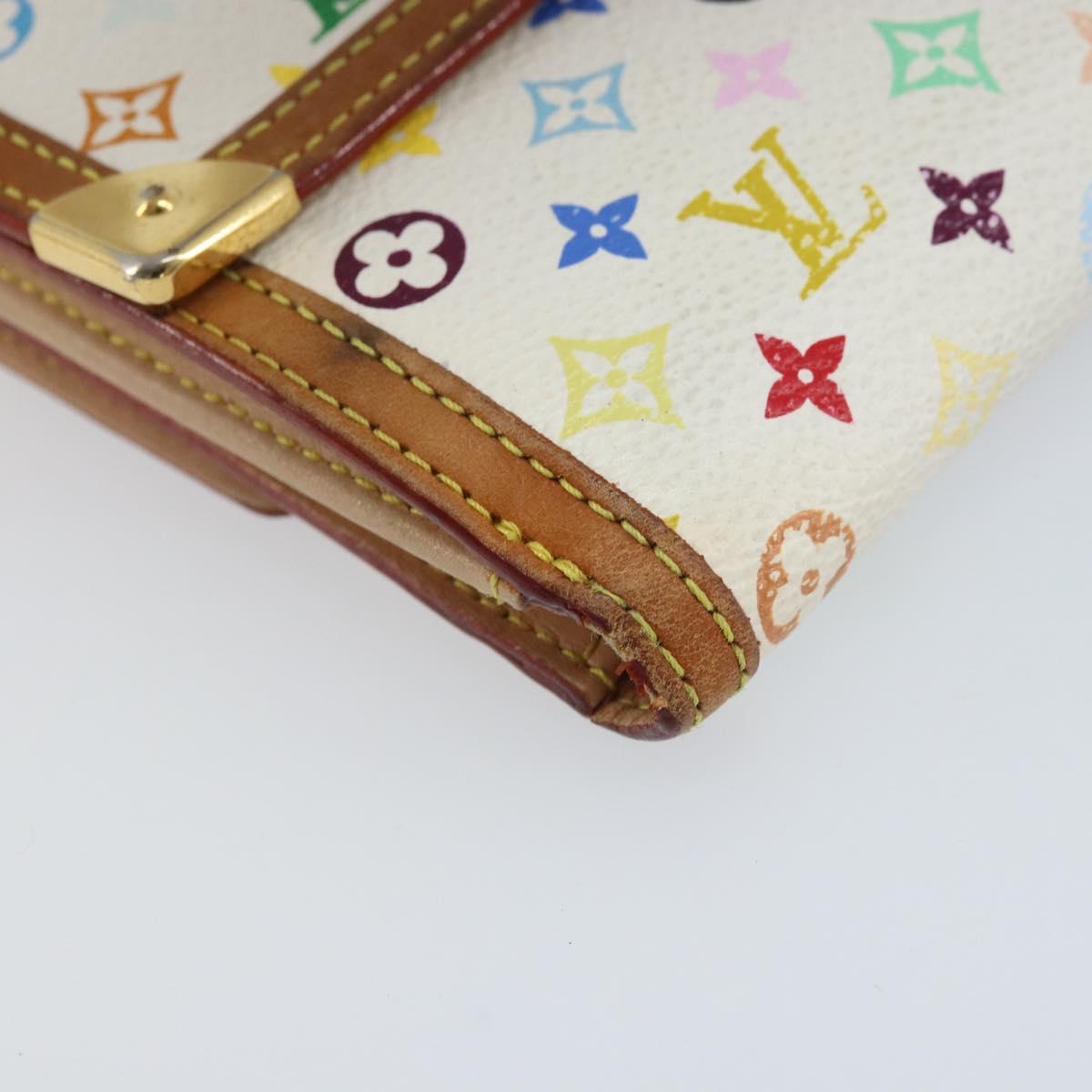 LOUIS VUITTON Multicolor Porte Monnaie Billets Cartes Credit M92983 Auth ka3494