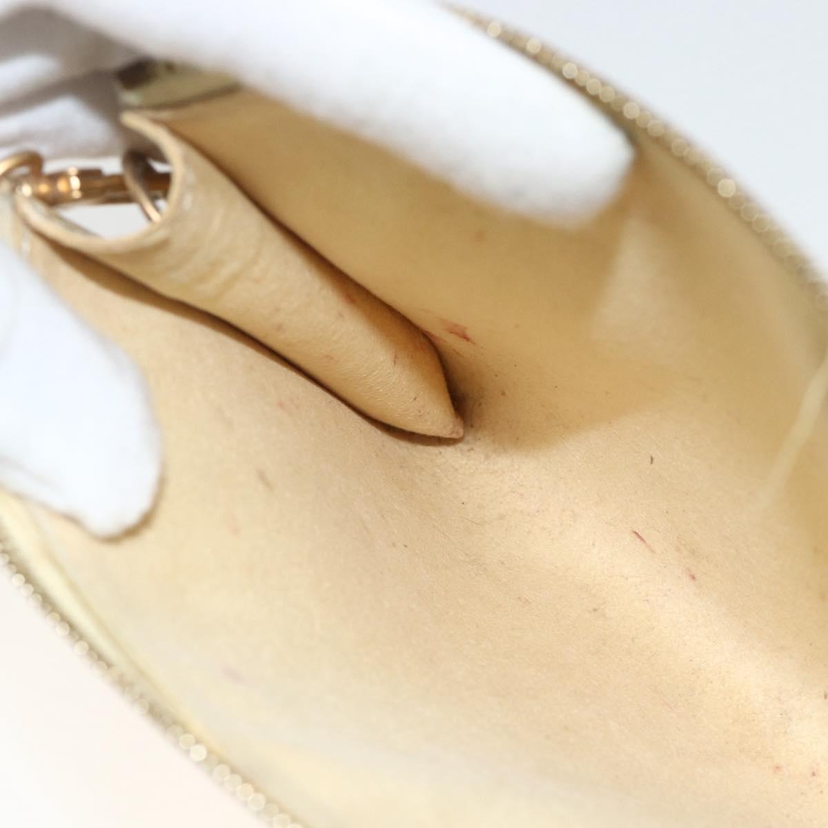LOUIS VUITTON Epi Pochette Accessoires Pouch Vanilla M5294A LV Auth ka3515