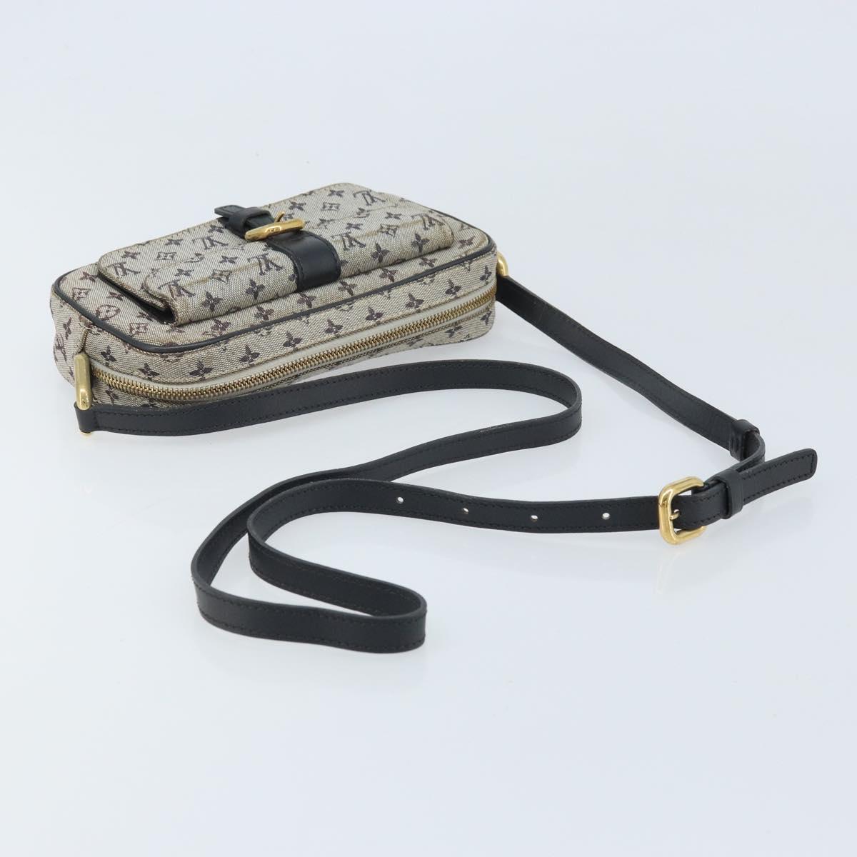 LOUIS VUITTON Monogram Mini Juliet MM Shoulder Bag Blue M92004 LV Auth ka3531