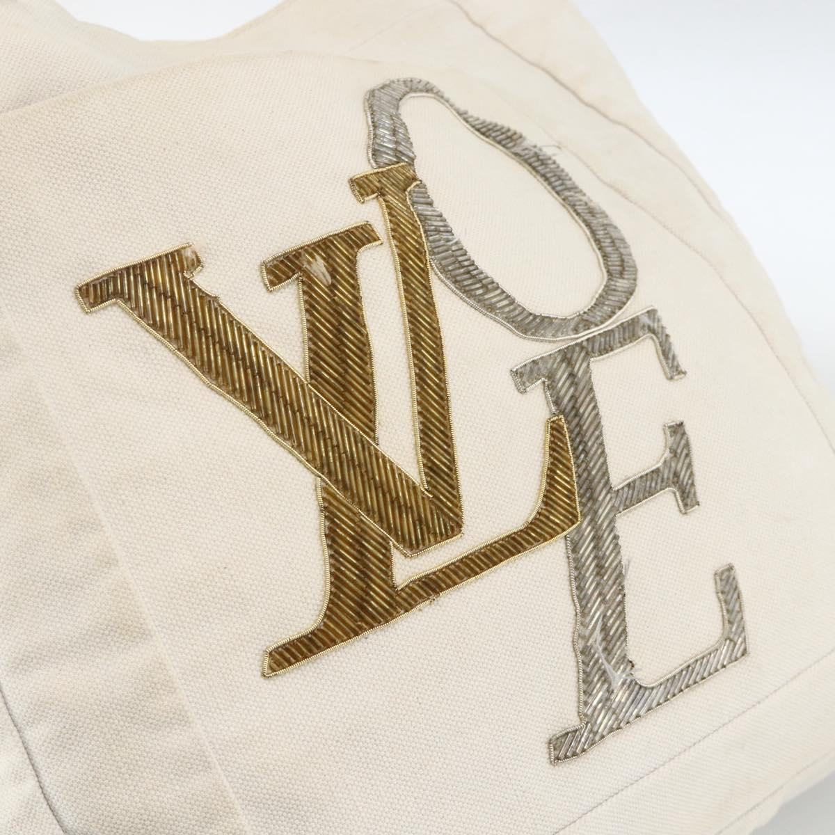 LOUIS VUITTON That's Love Tote MM Tote Bag Beige M95388 LV Auth ka3536
