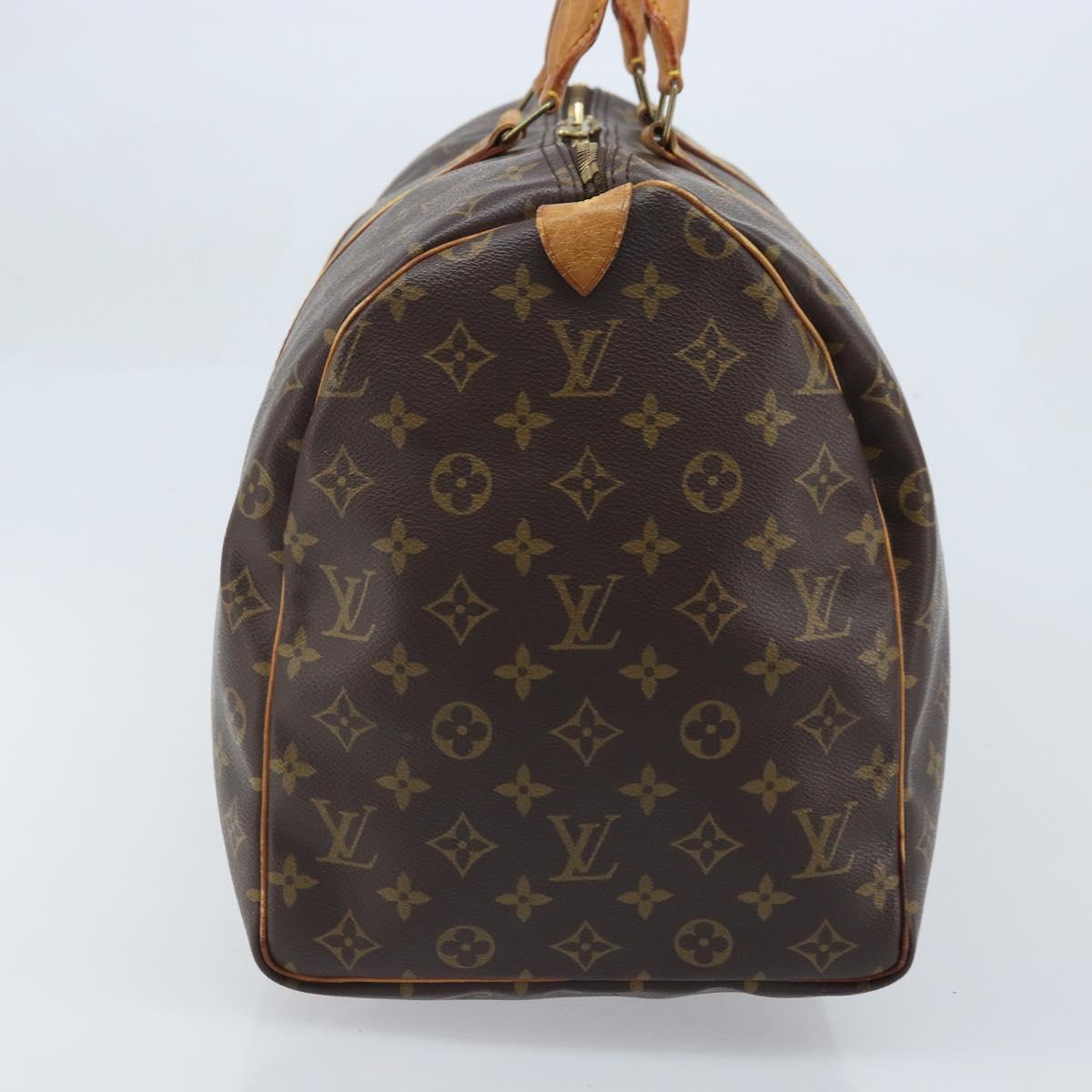 LOUIS VUITTON Monogram Keepall 50 Boston Bag M41426 LV Auth ka3540