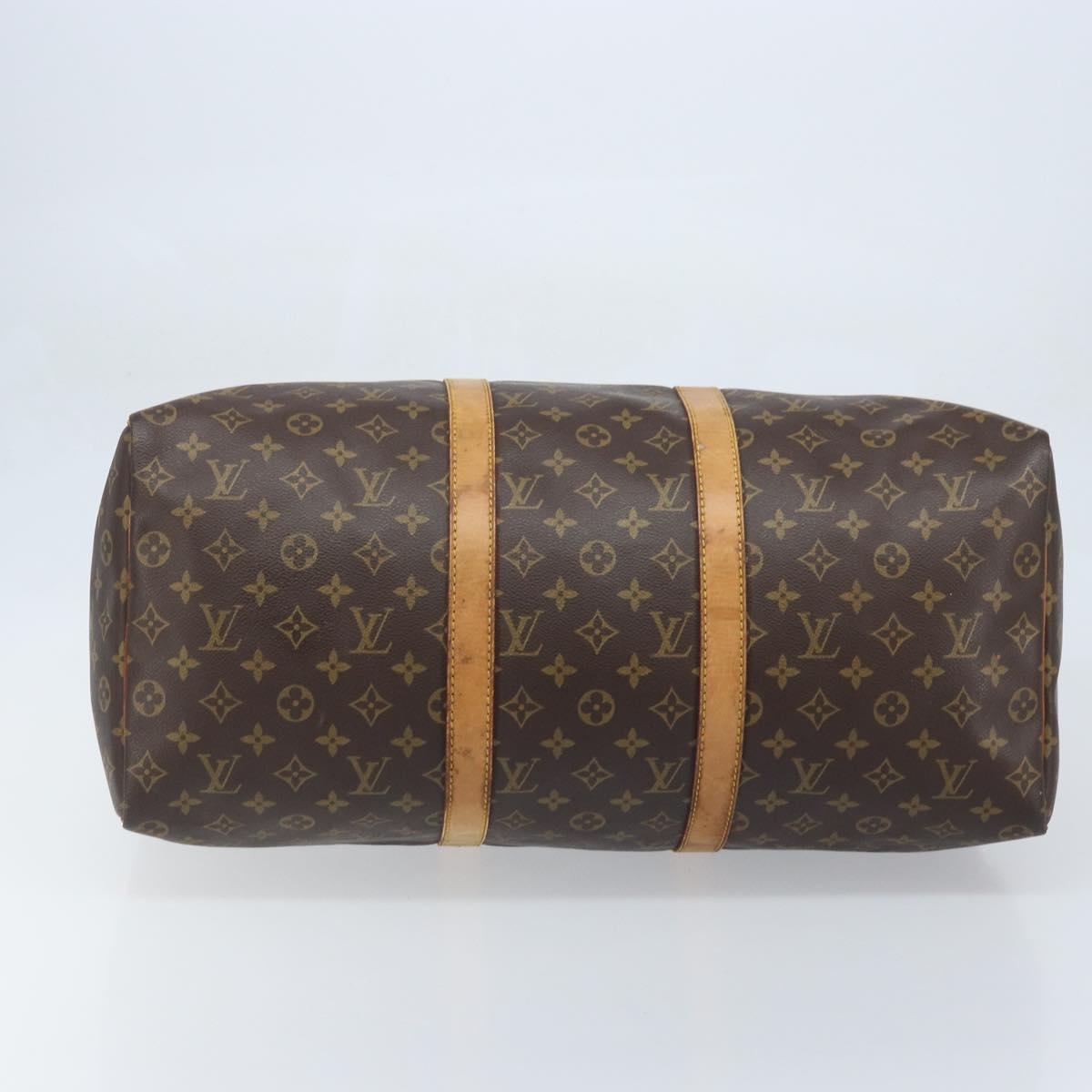 LOUIS VUITTON Monogram Keepall 50 Boston Bag M41426 LV Auth ka3540